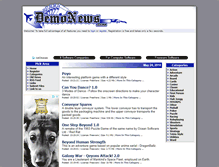 Tablet Screenshot of demonews.com