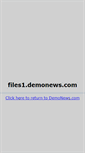 Mobile Screenshot of files1.demonews.com